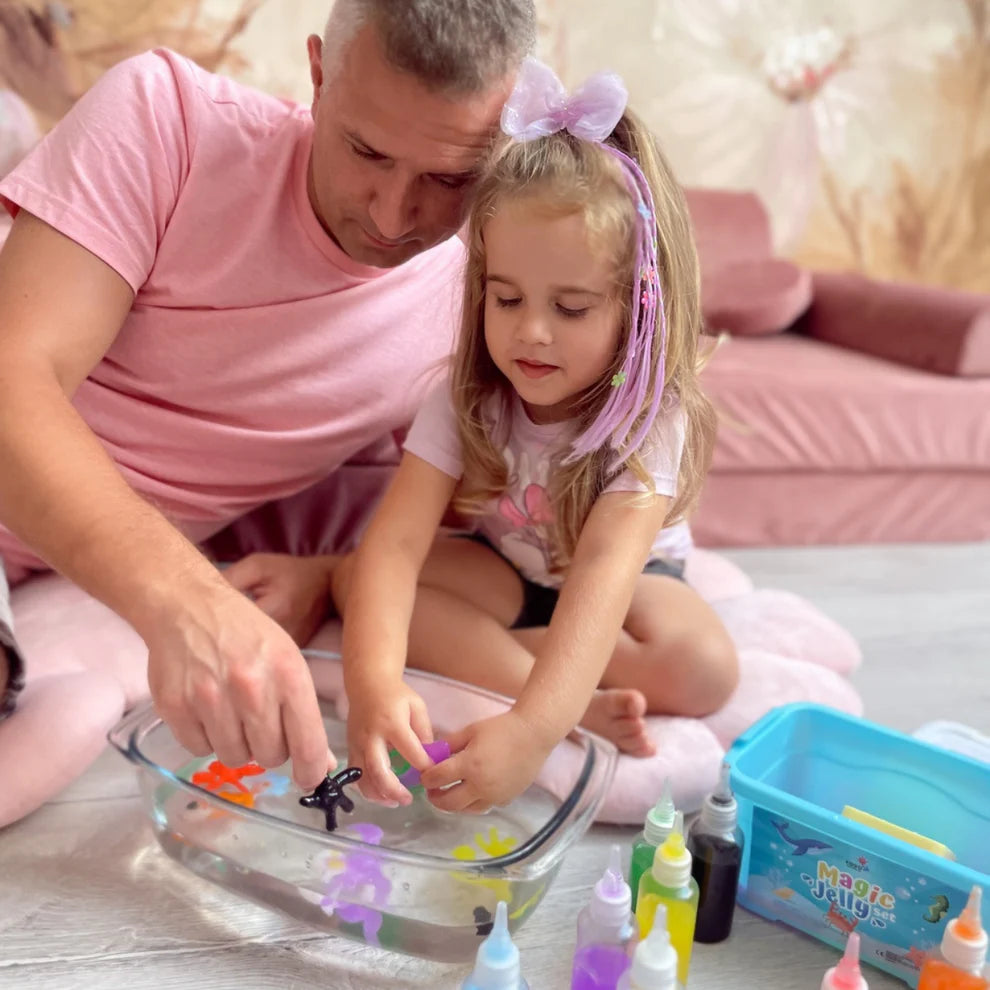 Varázslatos zselé vízi manók készítéséhez – 4, 8 vagy 12 szín (2+ éves kortól)