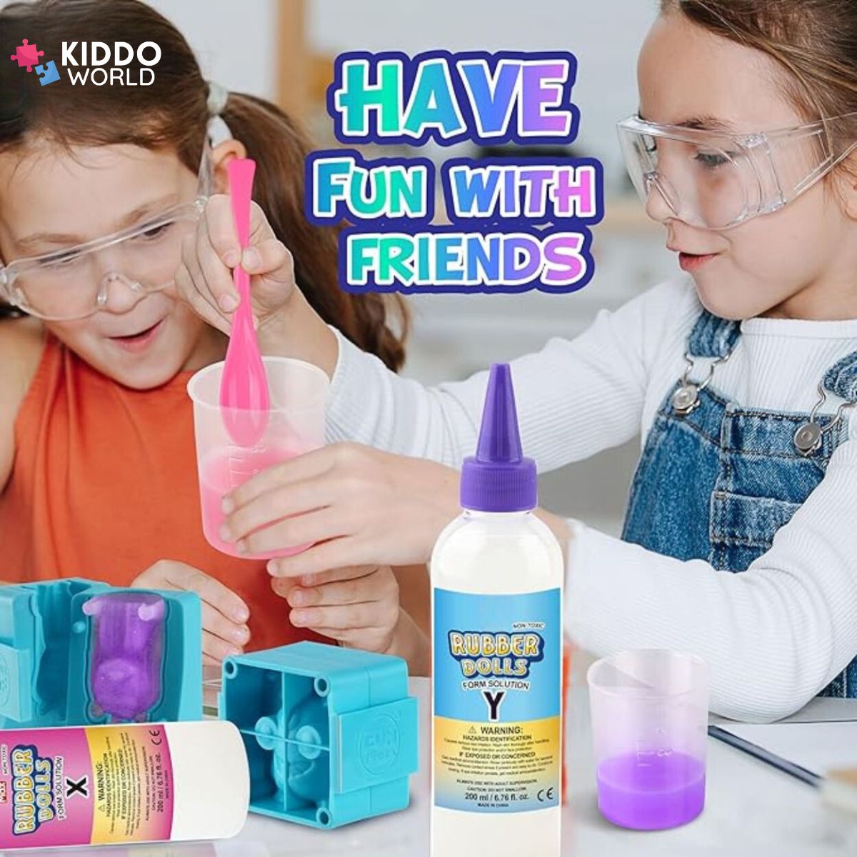 Kreatív DIY Squishy figura készlet (6+ év)