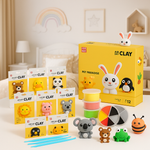 Gyurma, amely a levegőn megszáradva félpuha játékfigurává válik (2+ éves kortól)