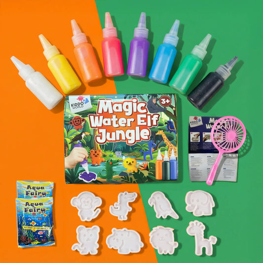 Varázslatos vízi manók CSILLÁMOKKAL | Dzsunge | 8 szín | 3 éves kortól