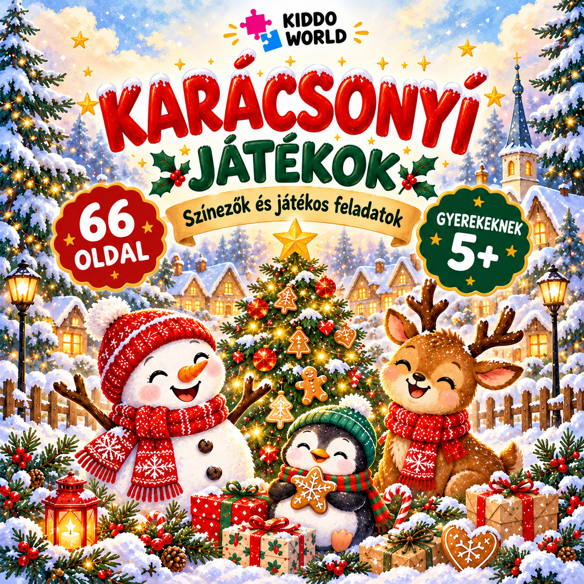Adj hozzá karácsonyi kifestőt (e-könyv) – 66 oldal