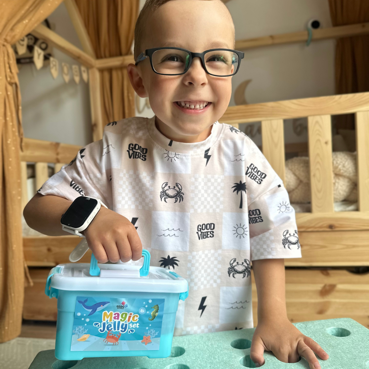 Varázslatos vízi manók CSILLÁMOKKAL | Dzsunge | 8 szín | 3 éves kortól