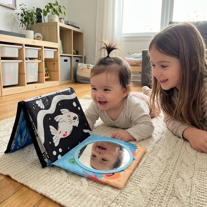 Szenzoros hasaló játék dudával | 0–12 hónap