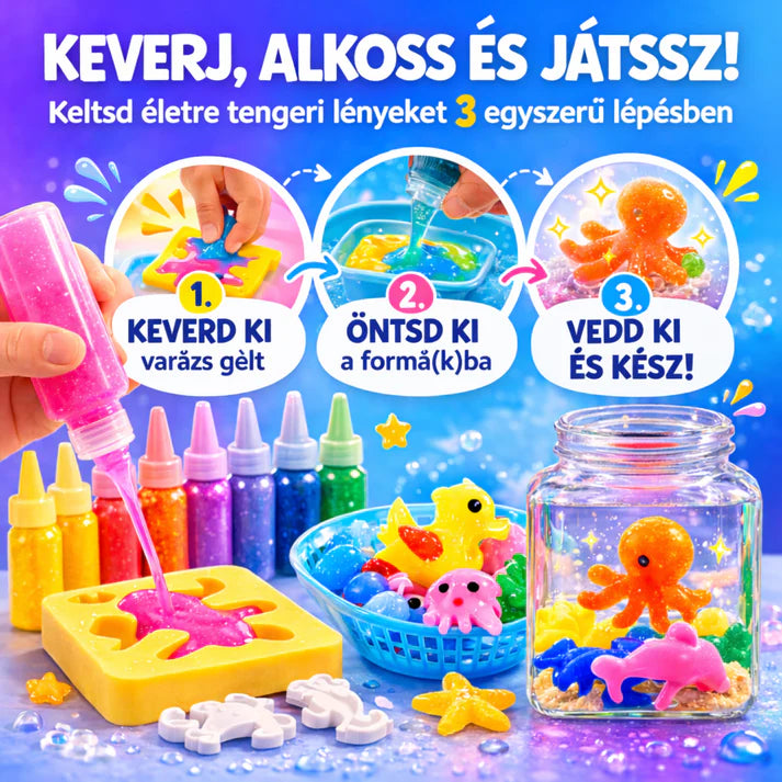 Varázslatos vízi állatkák – Dzsungel (3+ év)