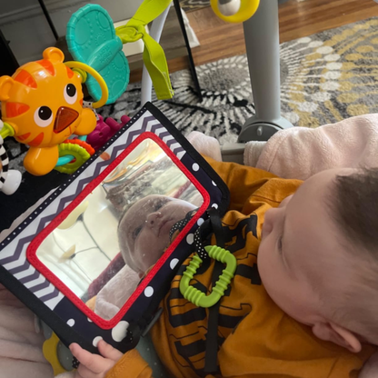 Szenzoros hasaló játék dudával | 0–12 hónap