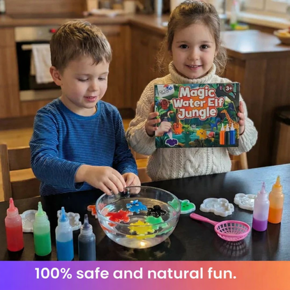 Varázslatos vízi manók, Dzsungel állatkák, 8 szín + 8 forma