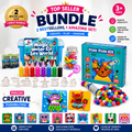 TOPSELLER CSOMAG: Magic Water Squishies & Pom Pom Kit