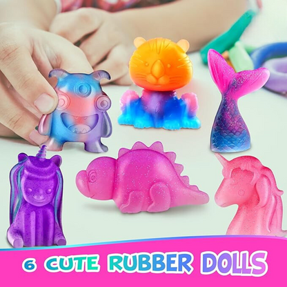 Kreatív DIY Squishy figura készlet (6+ év)