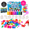 Magic Water Squishies – kreatív készlet 3D figurák készítéséhez | 3+ év