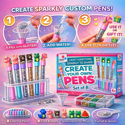 Diy varázslatos stúdió csillogó tollak készítéséhez