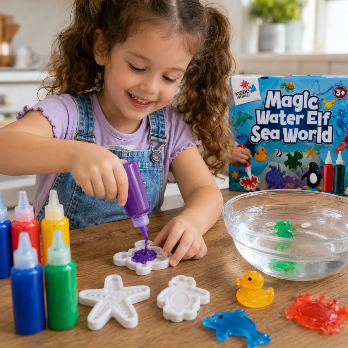 Magic Water Squishies – Tengeri Világ (3+ éves kortól)