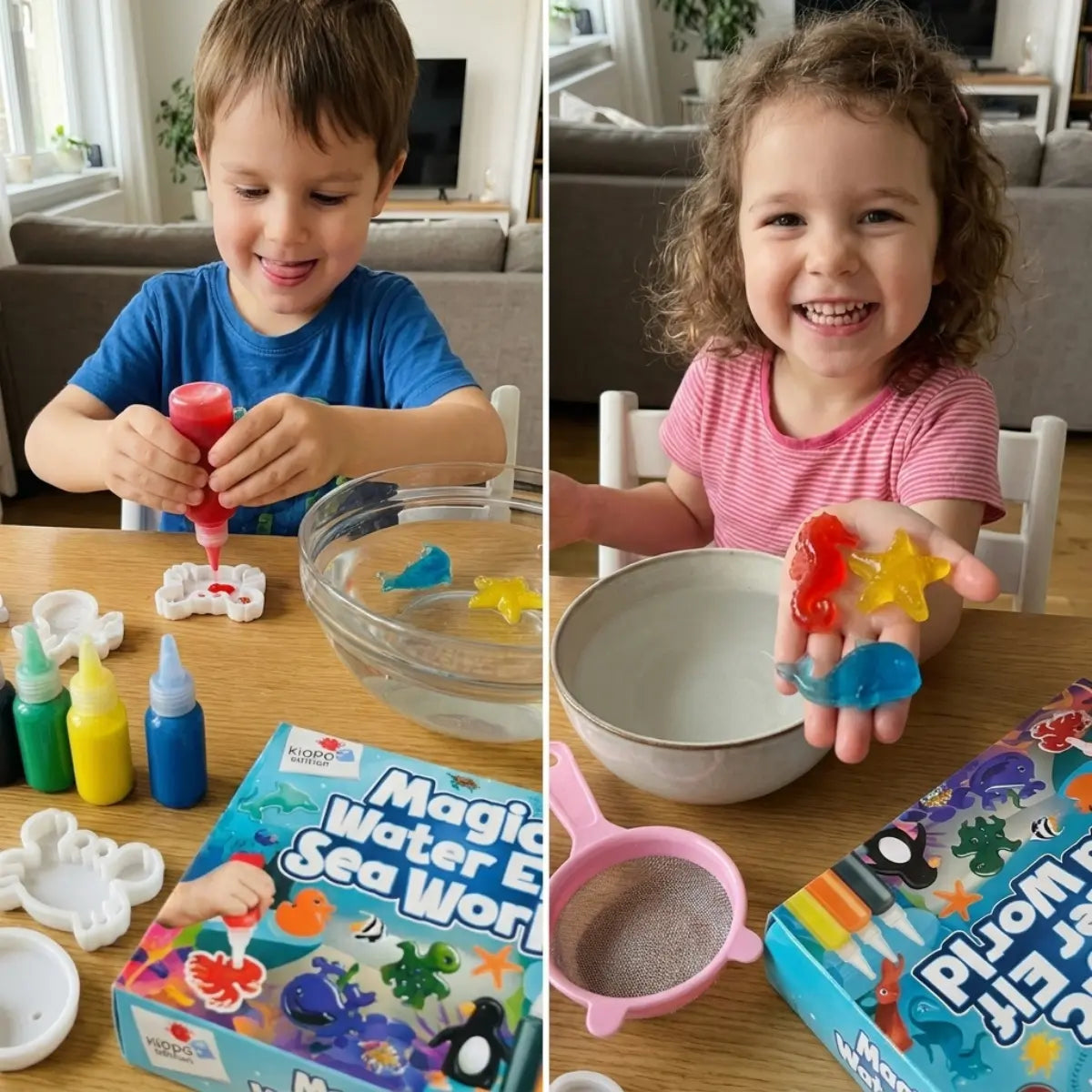 Magic Water Squishies – Tengeri Világ (3+ éves kortól)