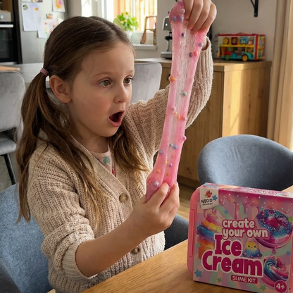 Ice Cream Slime Kit | Szenzoros STEM játék | 4+ éves kortól