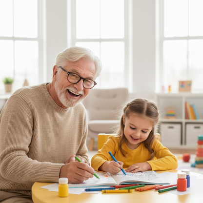 Gyerek színező: Gyerekek a farmon (20 oldal, 1+ éveseknek)