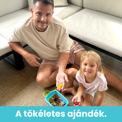 Varázslatos vízi manók CSILLÁMOKKAL | Tengeri világ | 8 és 16 szín | 3+ éves gyermekeknek