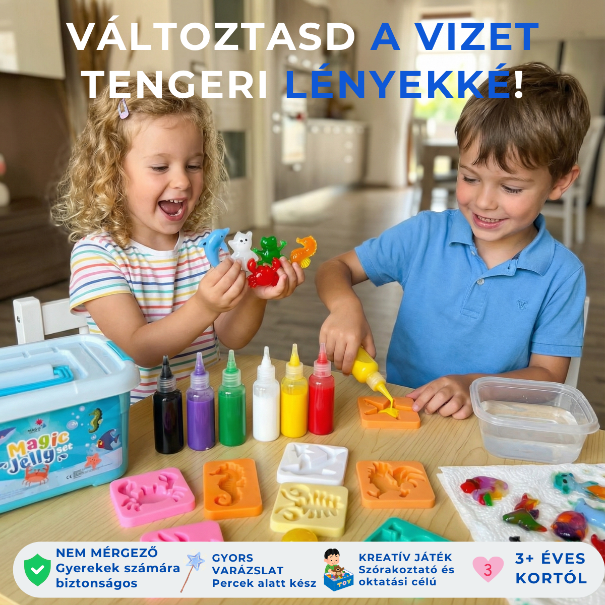 Varázslatos vízi állatkák – Óceán (3+ év)