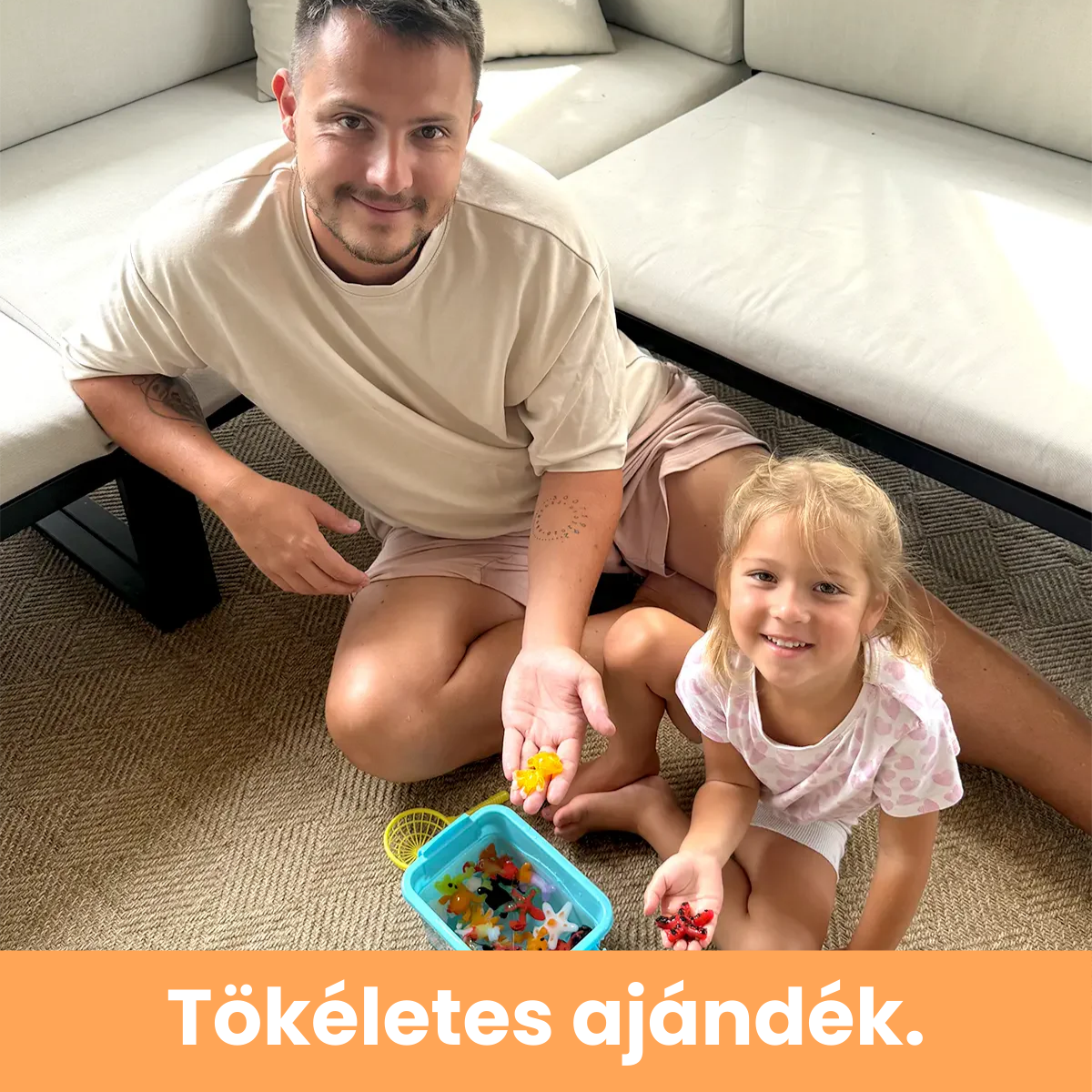 Varázslatos vízi manók CSILLÁMOKKAL | Dzsunge | 8 szín | 3 éves kortól