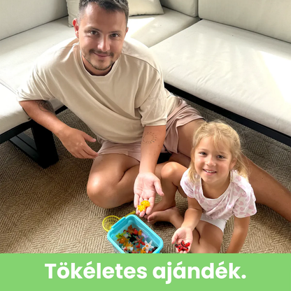 Varázslatos vízi manók CSILLÁMOKKAL | Tanyasi készlet | 8 szín | 3 éves kortól