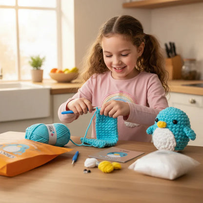 The Loopies 2+1 – Horgolókészlet | 3 aranyos figura | 10+ éves gyerekeknek