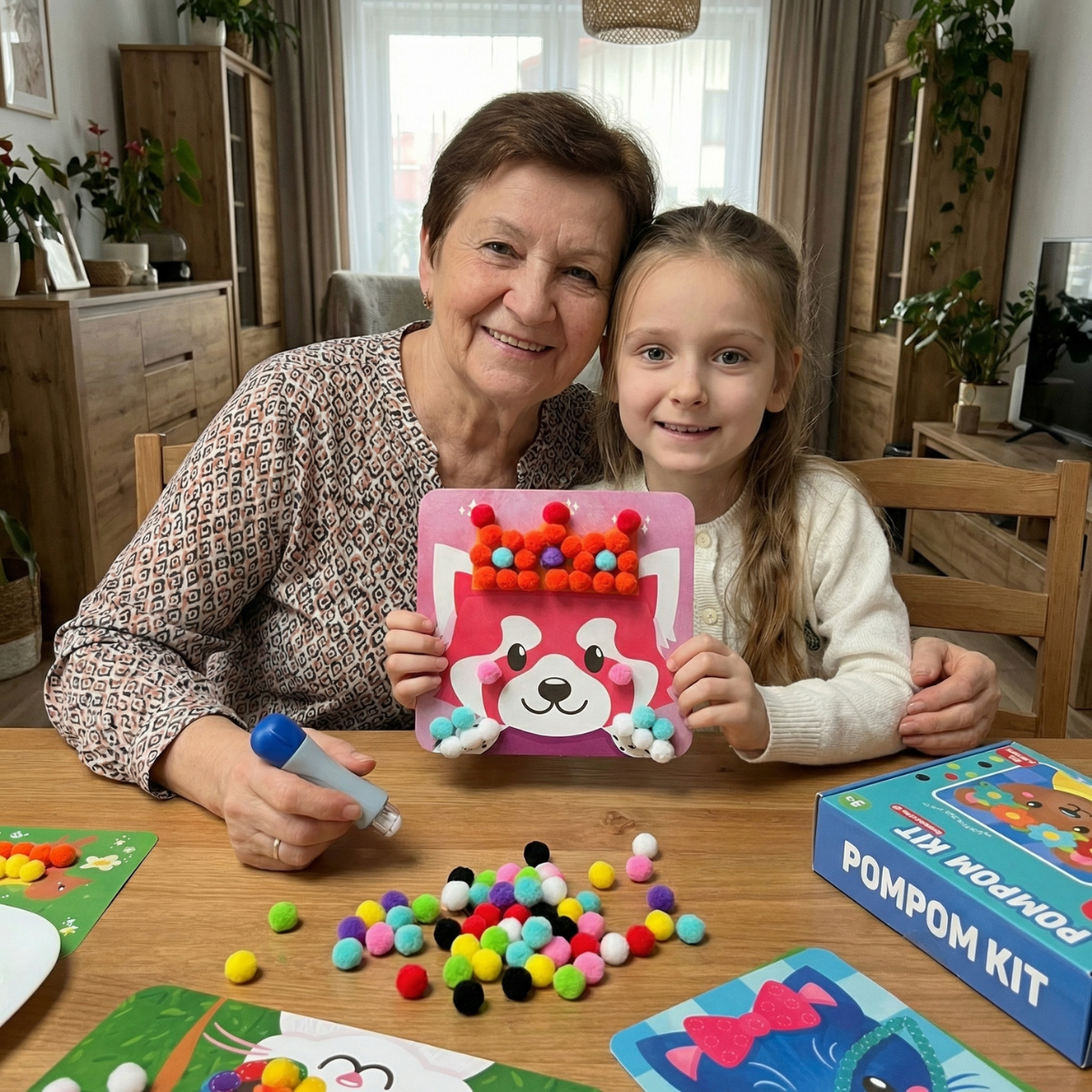 ULTIMATÍV KREATÍV CSOMAG: Pom Pom Kit, Tufting Kit & Foil Fun Hercegnők