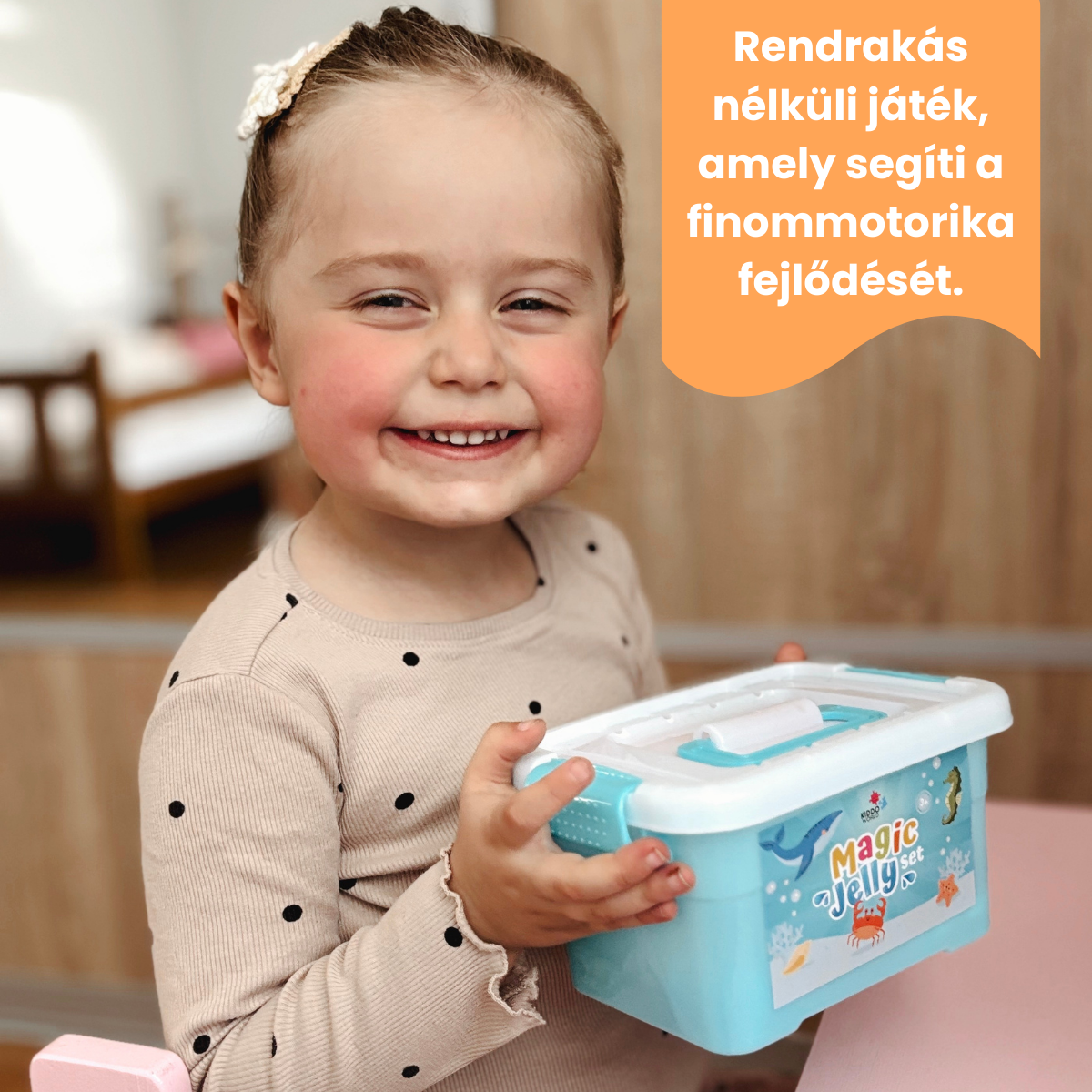 Varázslatos vízi manók CSILLÁMOKKAL | Dzsunge | 8 szín | 3 éves kortól