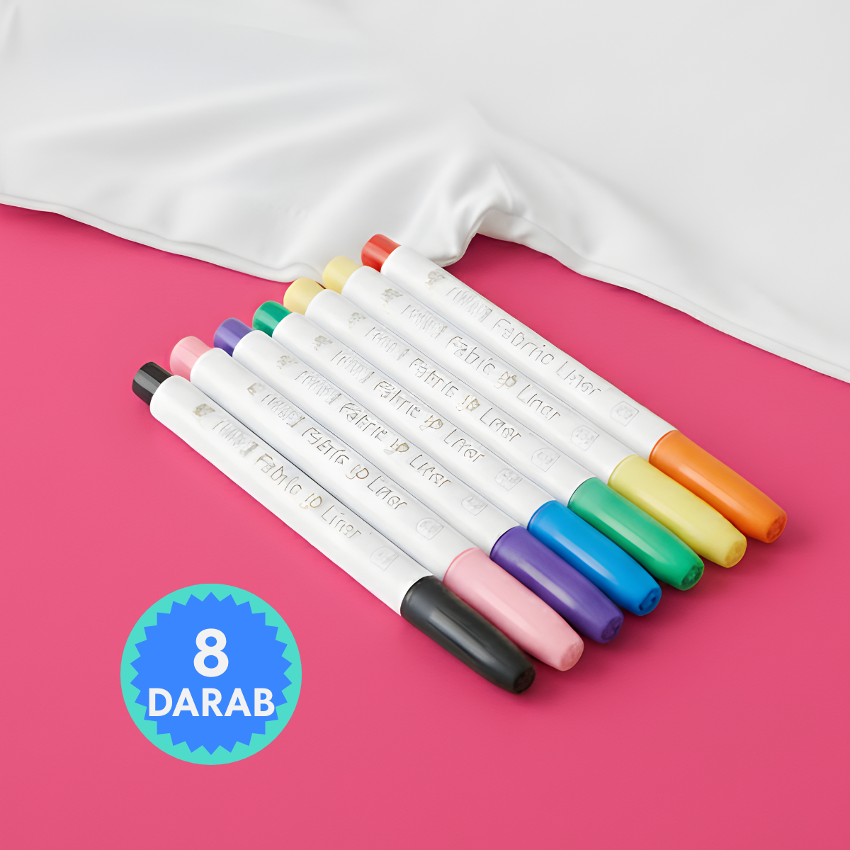 8 színű szövetmarker