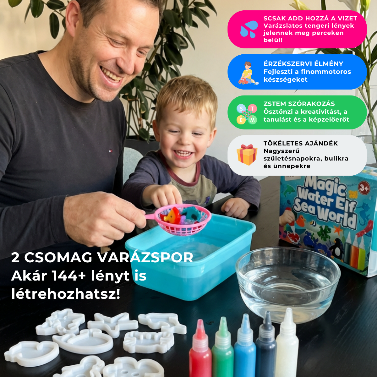 Varázslatos vízi állatkák – Óceán (3+ év)