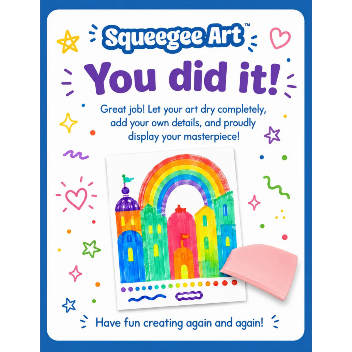 Squeegee Art: 100 új sablonos kiegészítő csomag