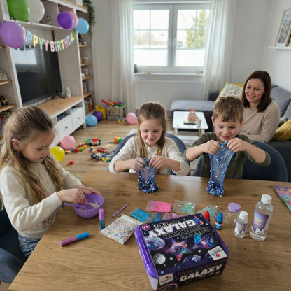 Galaxy Slime Kit | Szenzoros STEM játék | 4 éves kortól