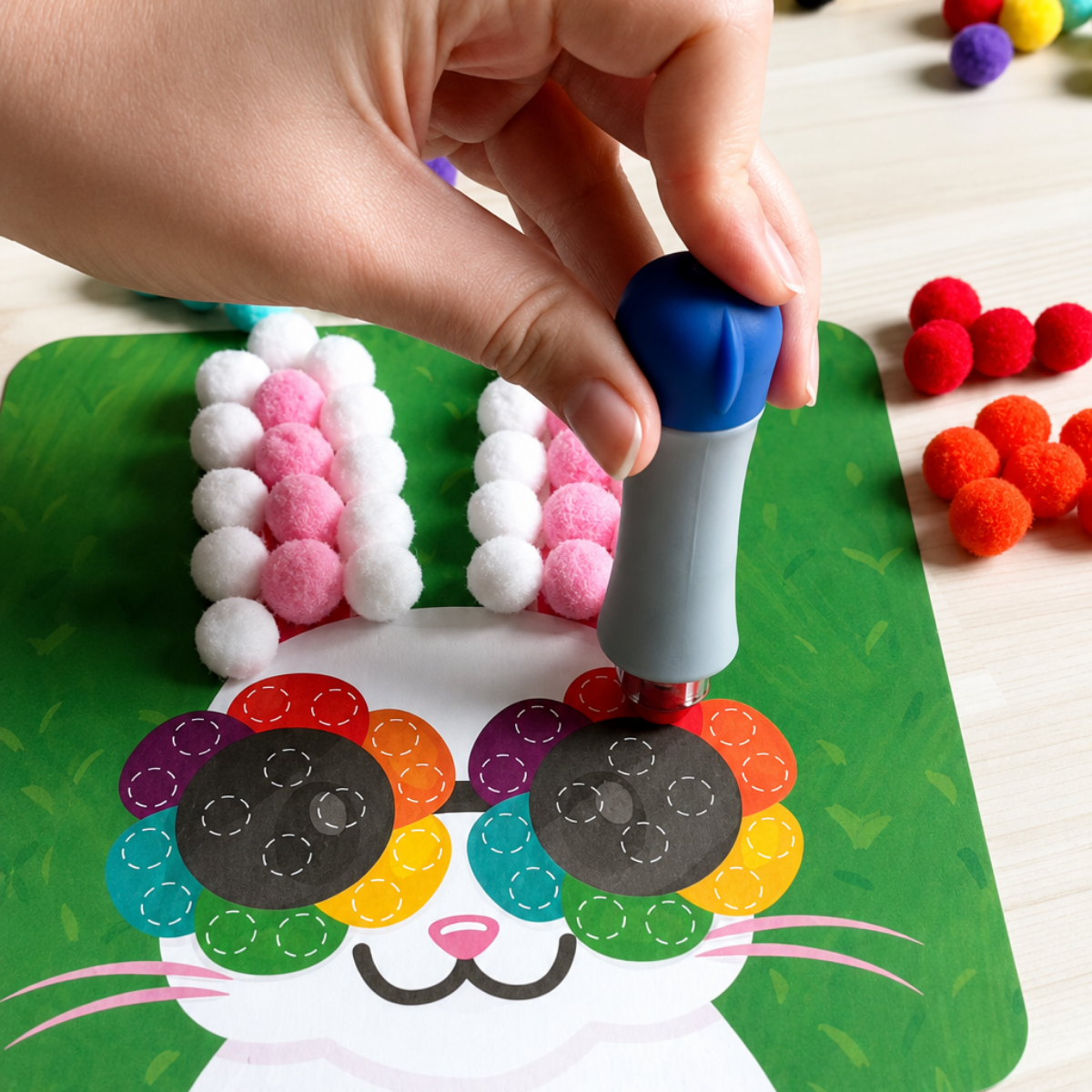 ÉRZÉKSZERVI KREATÍV CSOMAG: Pom Pom Kit & Tufting Kit