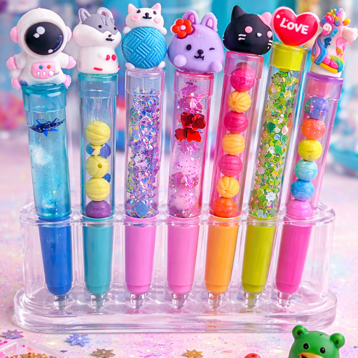 Diy varázslatos stúdió csillogó tollak készítéséhez