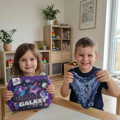 Galaxy Slime Kit | Szenzoros STEM játék | 4 éves kortól
