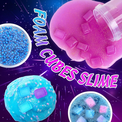 Galaxy Slime Kit | Készítsd el saját nyálkás galaxisodat | 4+ éveseknek