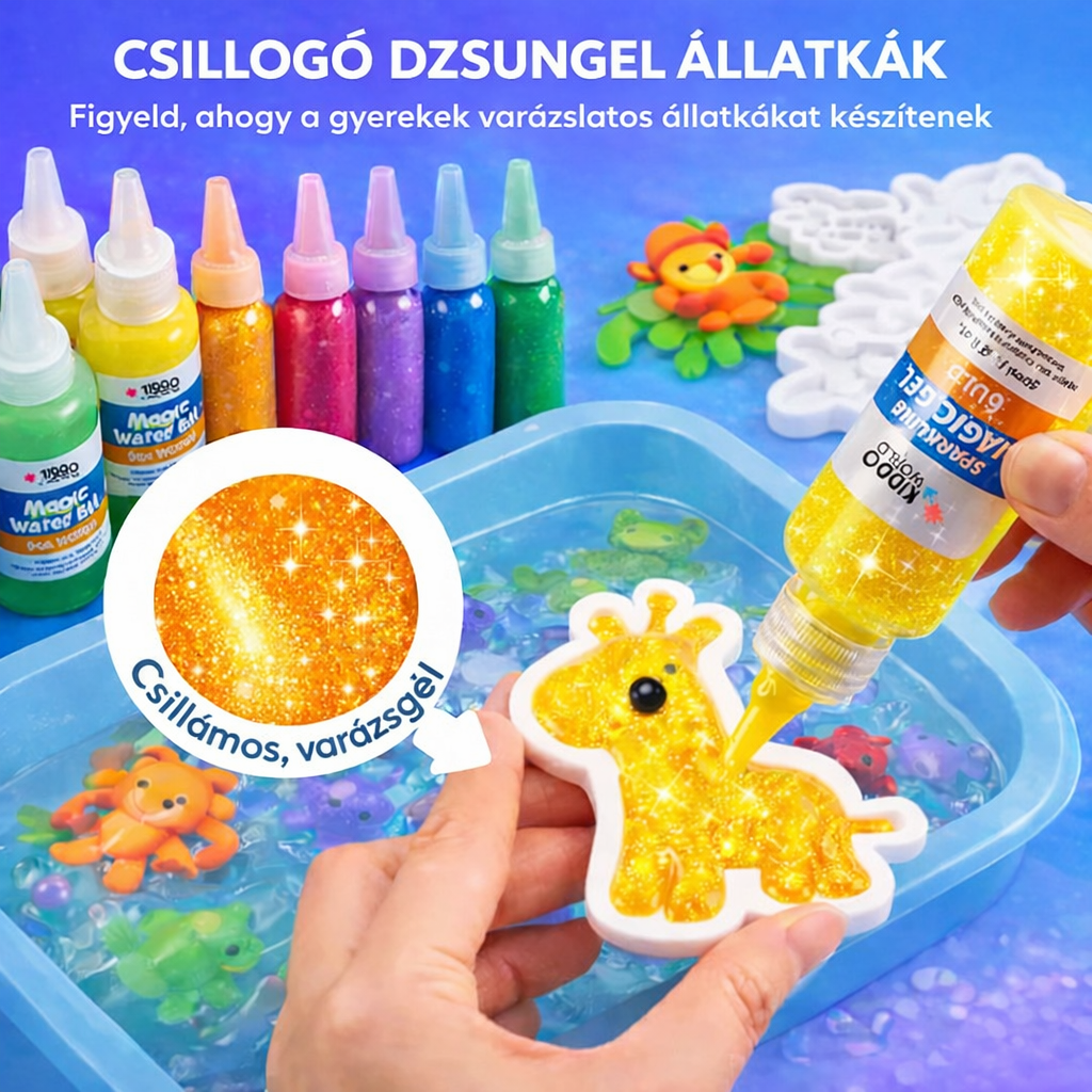 Varázslatos vízi állatkák – Dzsungel (3+ év)