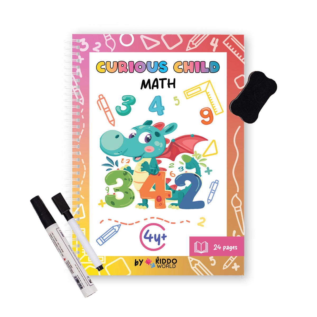 Matematika munkafüzet kis felfedezőknek (4+ éves kortól)