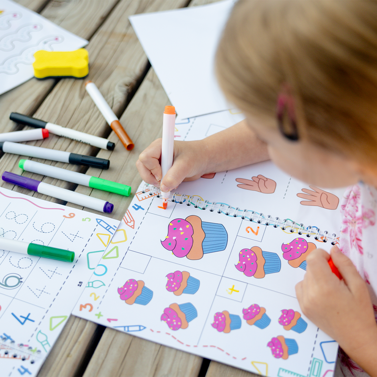 Matematika munkafüzet kis felfedezőknek (4+ éves kortól)