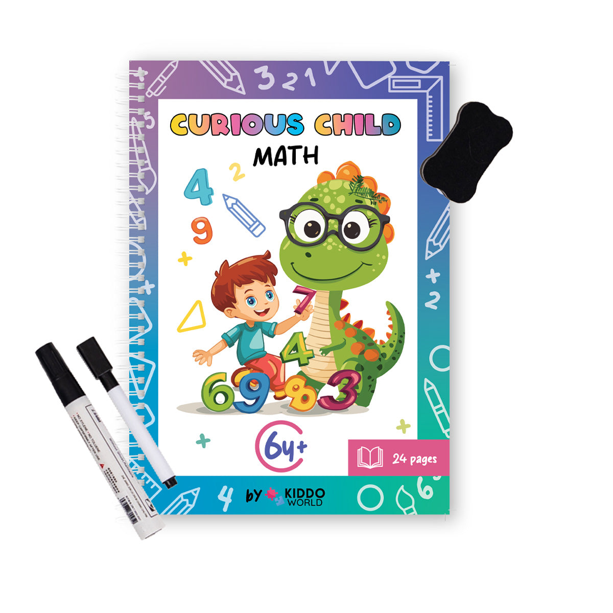 Kíváncsi Gyerekek Matek Munkafüzet (6+ éves kortól)