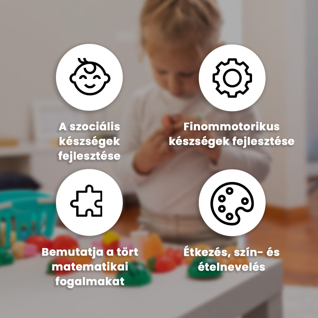 Montessori játék konyhakészlet