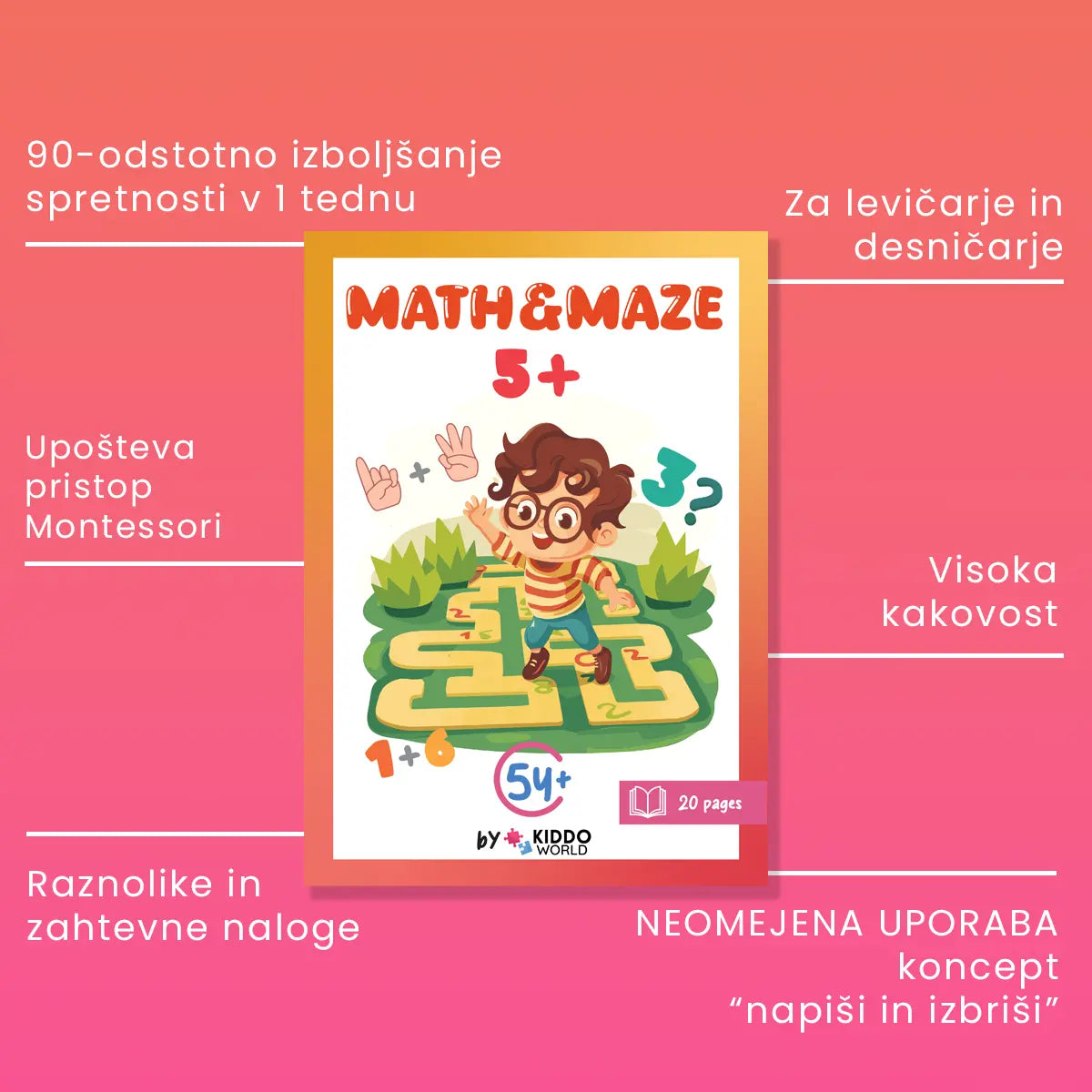 Labirintus munkafüzet (5+ éves kortól)
