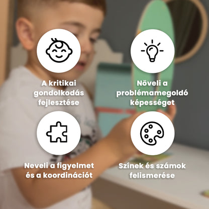 Montessori számkirakósok