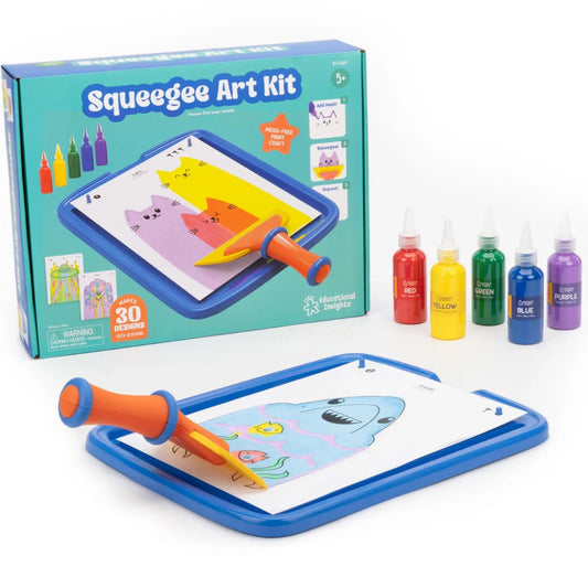 Squeegee Art – Maszatmentes kreatív készlet (5+)