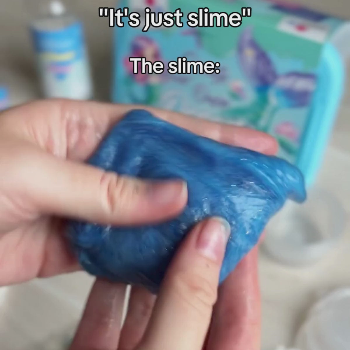 DIY Slime Squishies – Sellőlány (4+ éves kortól)