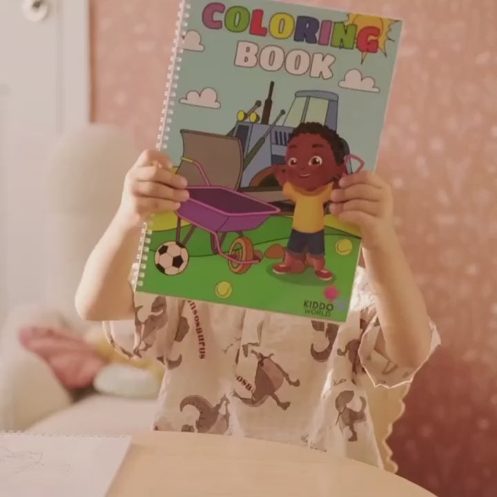 Színezőkönyv fiúknak